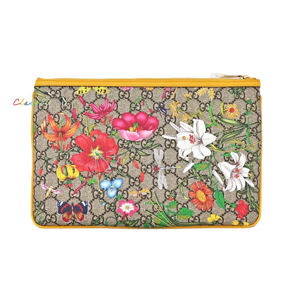 Gucci 517551 Ophidia Flora Clutch/ Pouch Bag - Picture 4 of 9